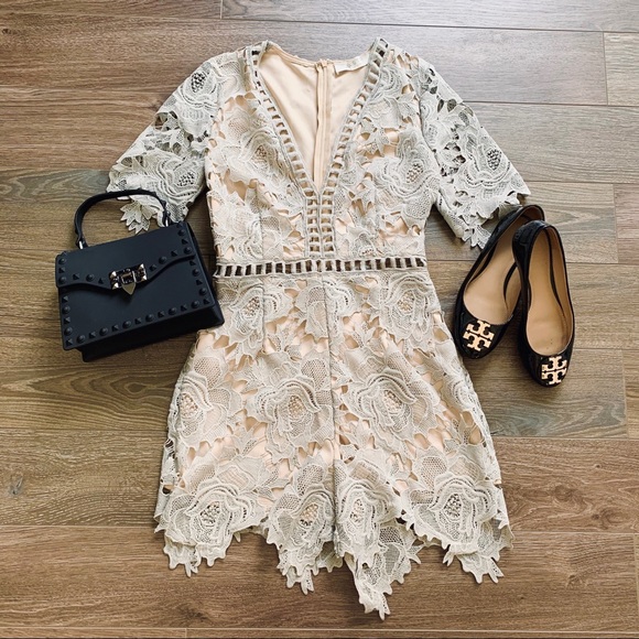 (Sz XS) Astr Grey/Mint Romper - Picture 2 of 7